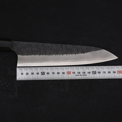Gyuto SG-2 Kurouchi Tsuchime Buffalo Ebony Handle 210mm