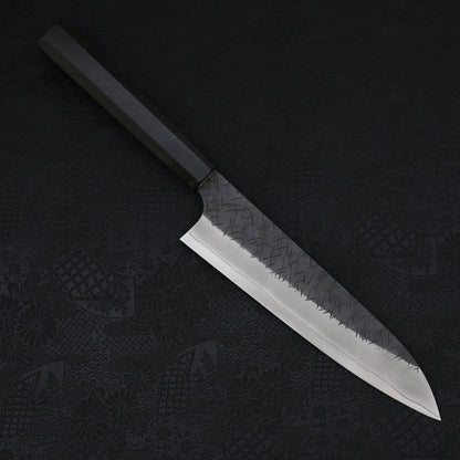 Gyuto SG-2 Kurouchi Tsuchime Buffalo Ebony Handle 210mm