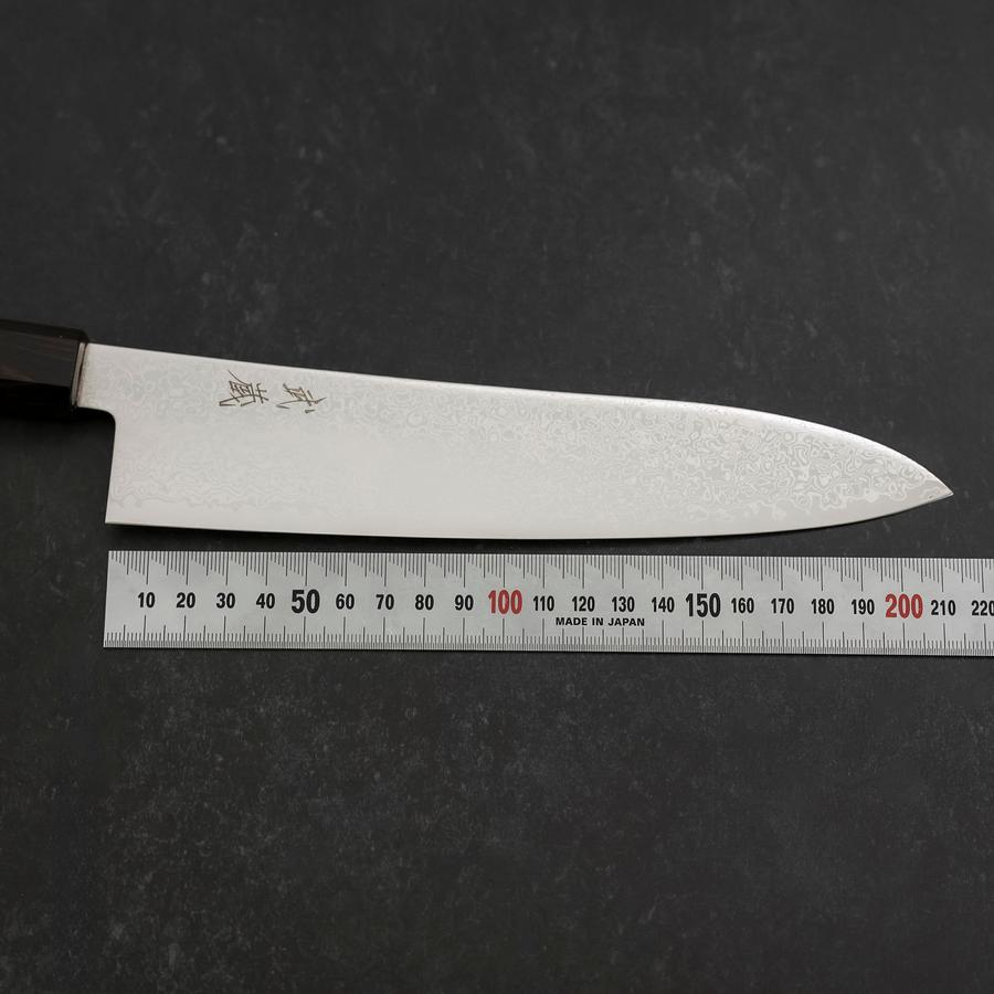 Gyuto SG-2 Nickel Damascus Ebony Handle 210mm