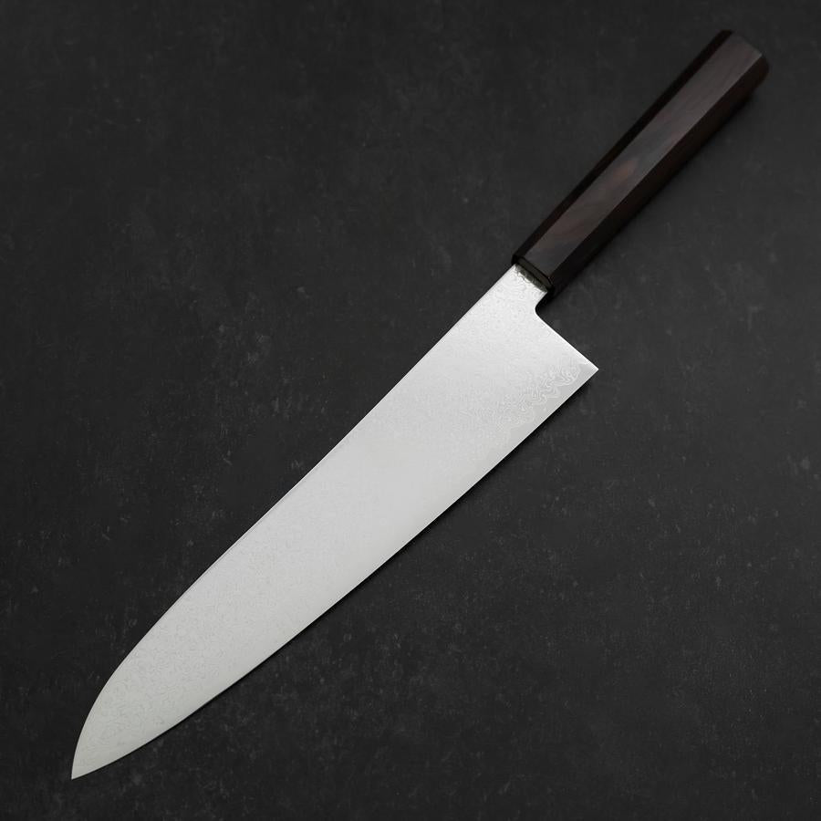 Gyuto SG-2 Nickel Damascus Ebony Handle 240mm