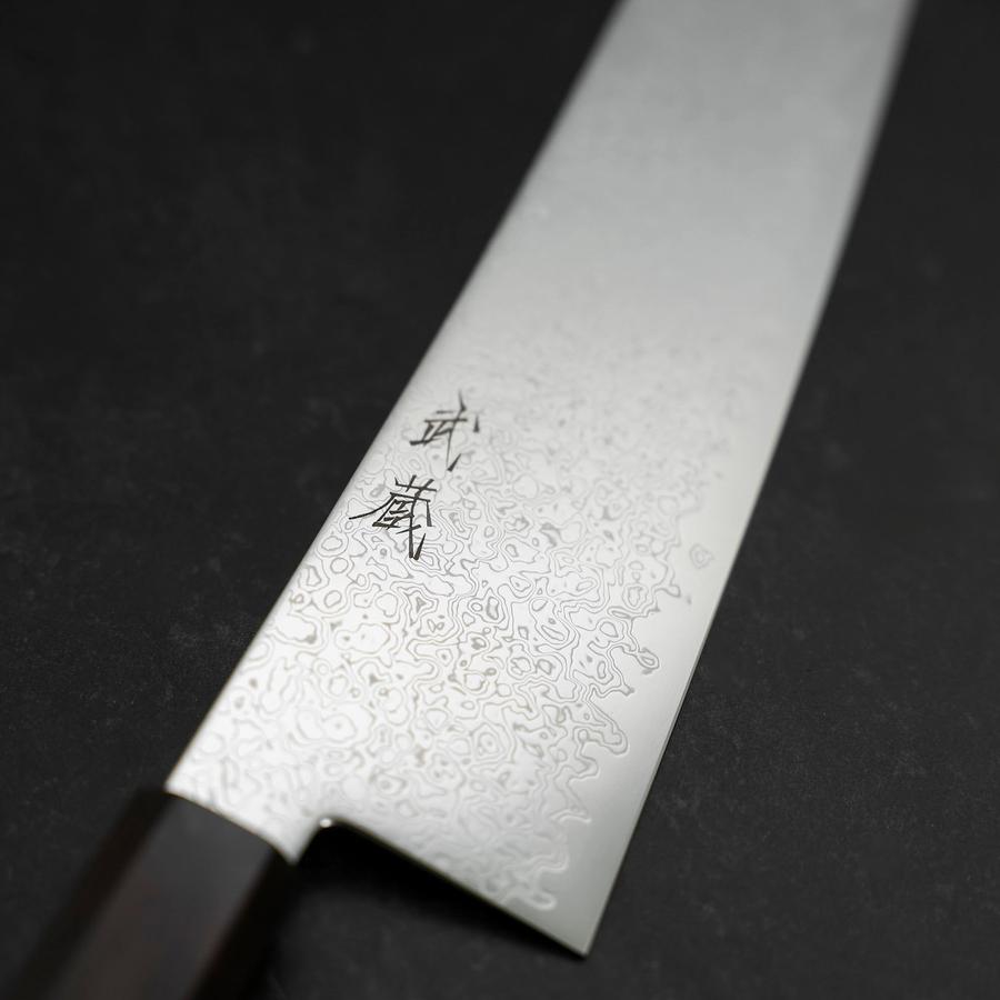 Gyuto SG-2 Nickel Damascus Ebony Handle 240mm