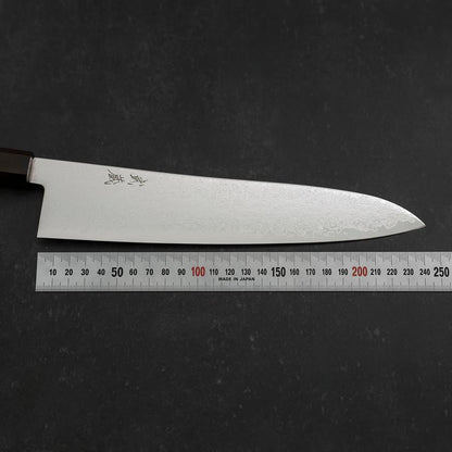 Gyuto SG-2 Nickel Damascus Ebony Handle 240mm