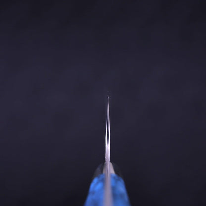 Gyuto SG-2 Tsuchime Turquoise Blue Handle 210mm