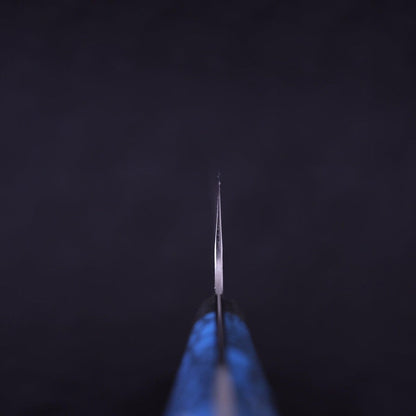 Gyuto SG-2 Tsuchime Turquoise Blue Handle 240mm