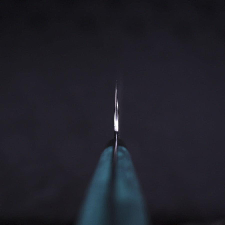 Gyuto SG-2 Tsuchime Turquoise Green Handle 240mm