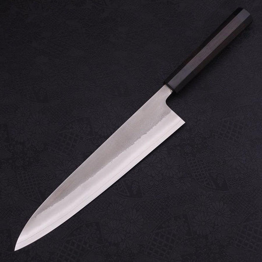Gyuto SKD11 Nashiji Buffalo Ebony Handle 240mm