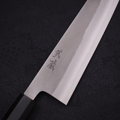 Gyuto SKD11 Nashiji Buffalo Ebony Handle 240mm