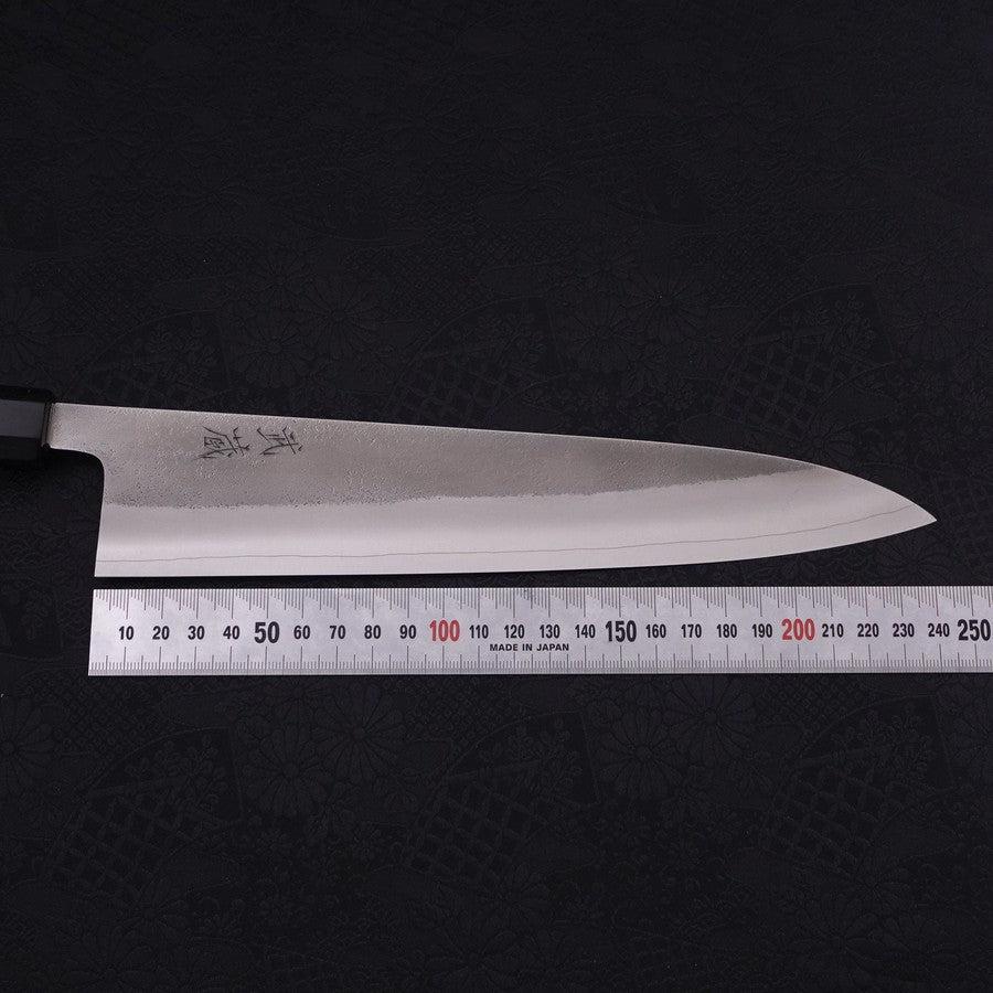 Gyuto SKD11 Nashiji Buffalo Ebony Handle 240mm