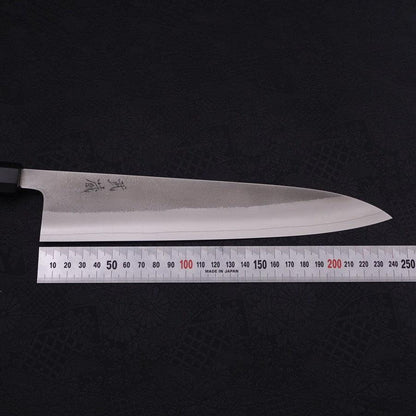 Gyuto SKD11 Nashiji Buffalo Ebony Handle 240mm