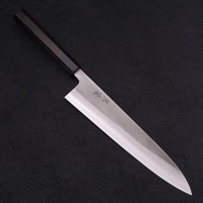 Gyuto SKD11 Nashiji Buffalo Ebony Handle 240mm