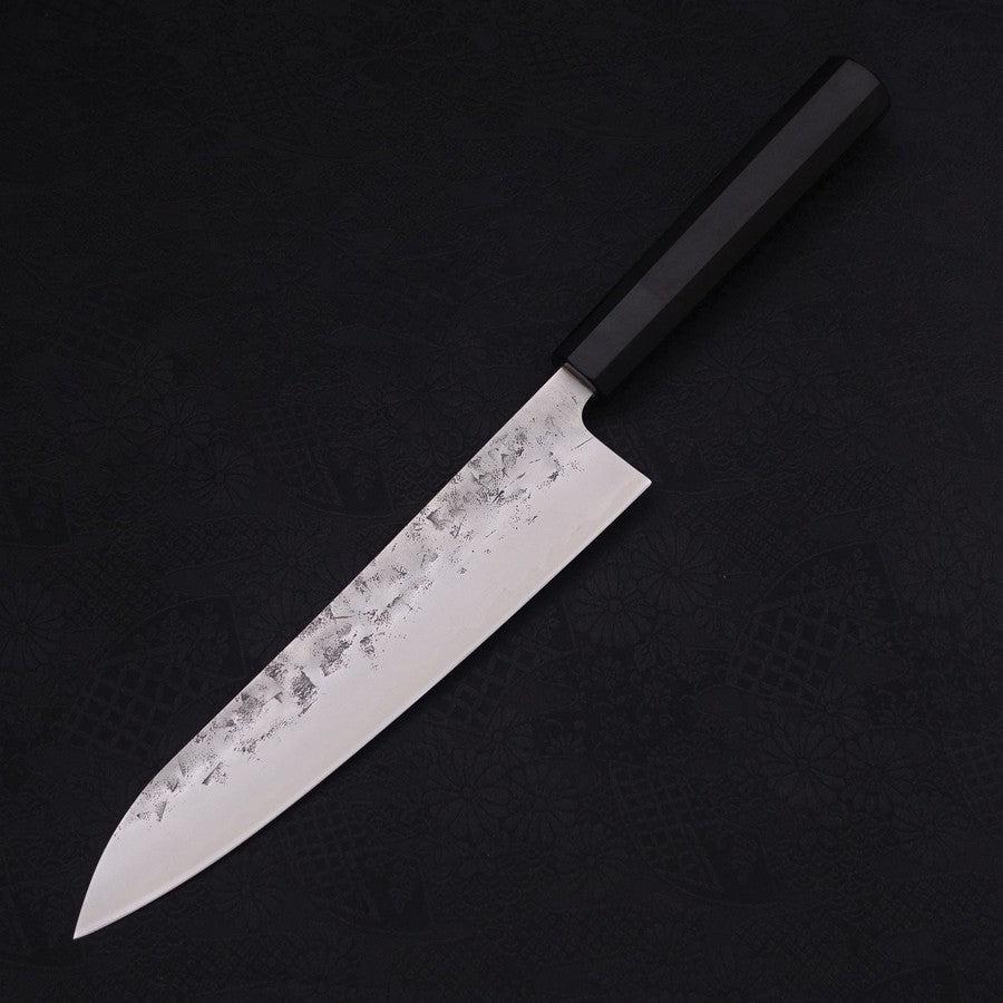 Gyuto SLD Nashiji Washi Buffalo Ebony Handle 210mm
