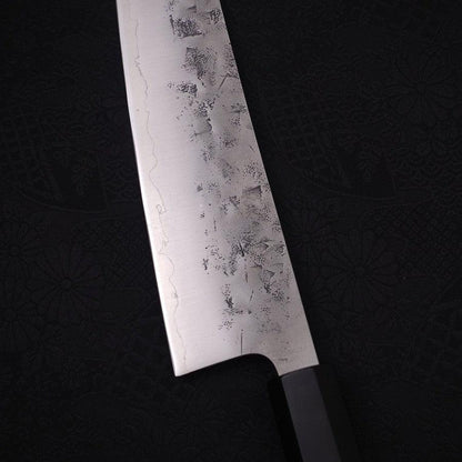 Gyuto SLD Nashiji Washi Buffalo Ebony Handle 210mm