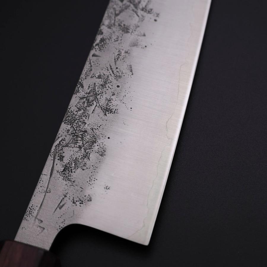 Gyuto SLD Nashiji Washi Purple Urushi Handle 210mm