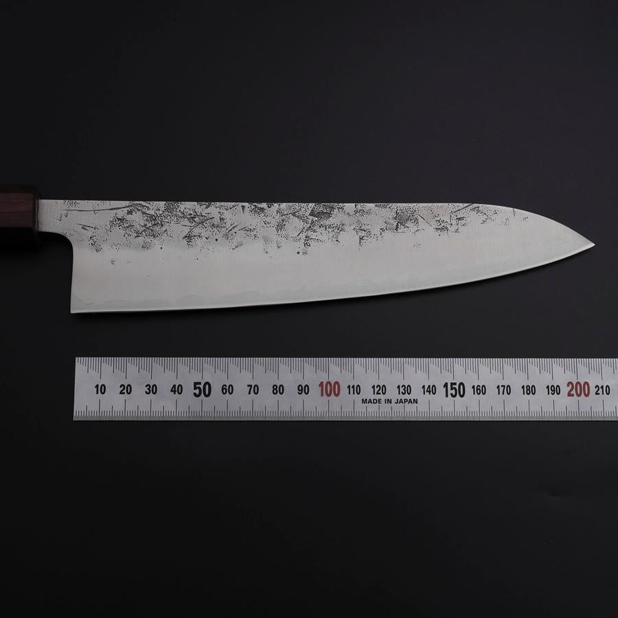 Gyuto SLD Nashiji Washi Purple Urushi Handle 210mm
