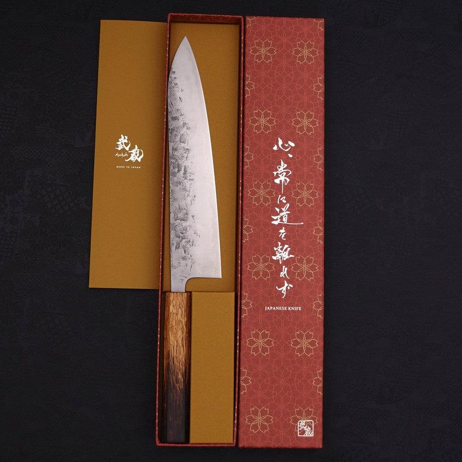 Gyuto SLD Nashiji Washi Yaki Urushi Handle 240mm
