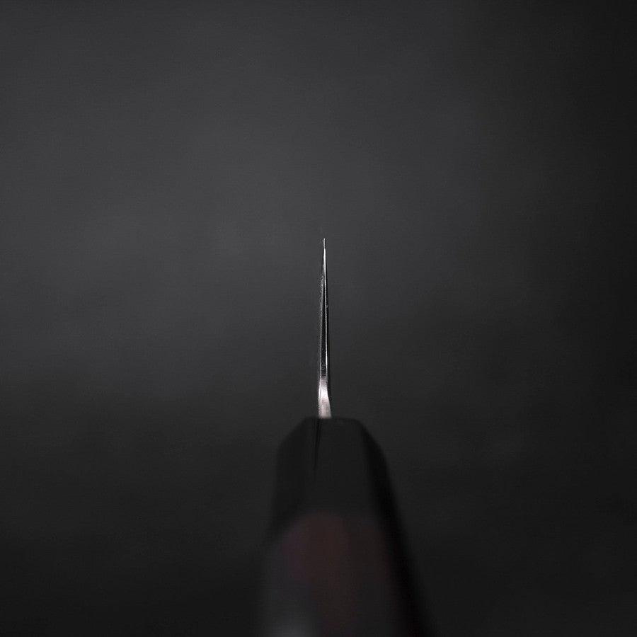 Gyuto SLD Wave Nickel Damascus Buffalo Ebony Handle 180mm