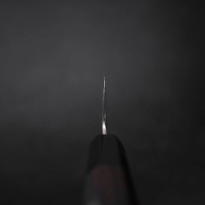 Gyuto SLD Wave Nickel Damascus Buffalo Ebony Handle 180mm