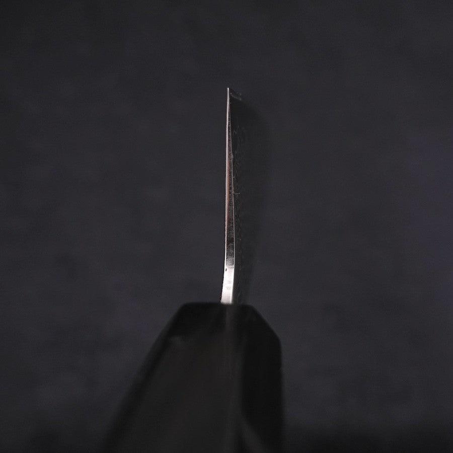 Gyuto SLD Wave Nickel Damascus Buffalo Ebony Handle 210mm