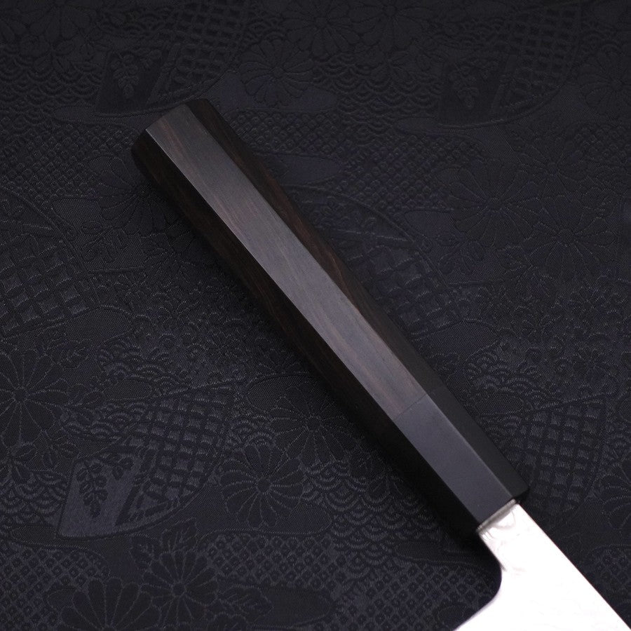 Gyuto SLD Wave Nickel Damascus Buffalo Ebony Handle 240mm