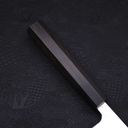 Gyuto SLD Wave Nickel Damascus Buffalo Ebony Handle 240mm