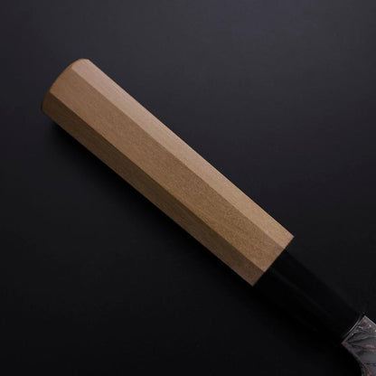 Gyuto SLD Wave Nickel Damascus Buffalo Magnolia Handle 210mm