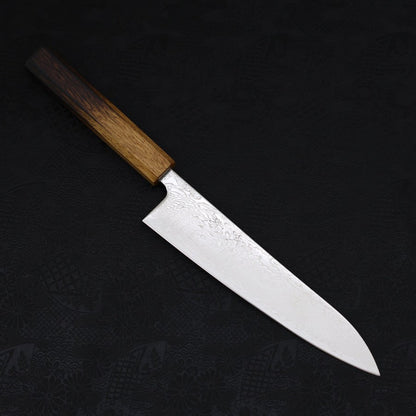 Gyuto SLD Wave Nickel Damascus Yaki Urushi Handle 210mm