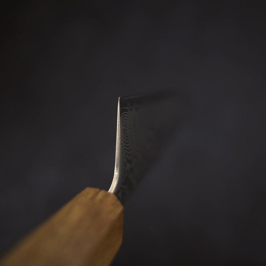 Gyuto SLD Wave Nickel Damascus Yaki Urushi Handle 240mm