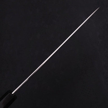 Gyuto Silver Steel #3 Damascus Buffalo Ebony Handle 240mm
