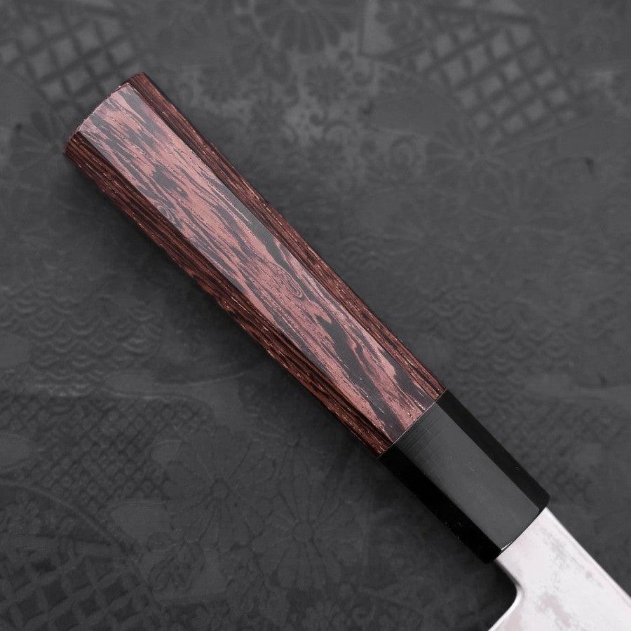 Gyuto Silver Steel #3 Damascus Buffalo Wenge Handle 210mm