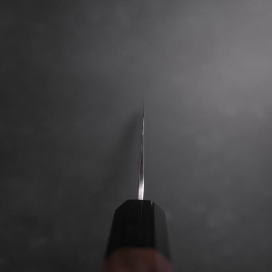 Gyuto Silver Steel #3 Nashiji Buffalo Walnut Handle 210mm