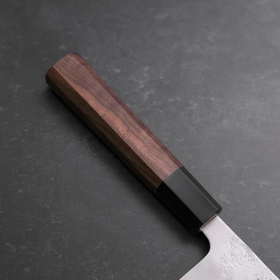 Gyuto Silver Steel #3 Nashiji Buffalo Walnut Handle 210mm