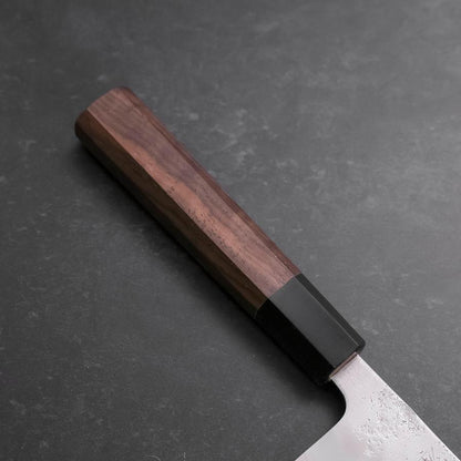 Gyuto Silver Steel #3 Nashiji Buffalo Walnut Handle 210mm