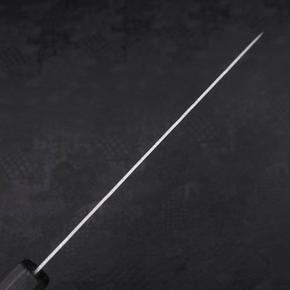 Gyuto Silver Steel #3 Nashiji Dark Blue Urushi Handle 210mm