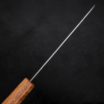 Gyuto Silver Steel #3 Nashiji Oak Handle 180mm