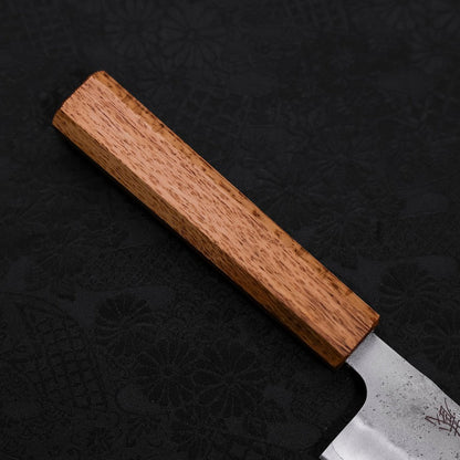 Gyuto Silver Steel #3 Nashiji Oak Handle 180mm