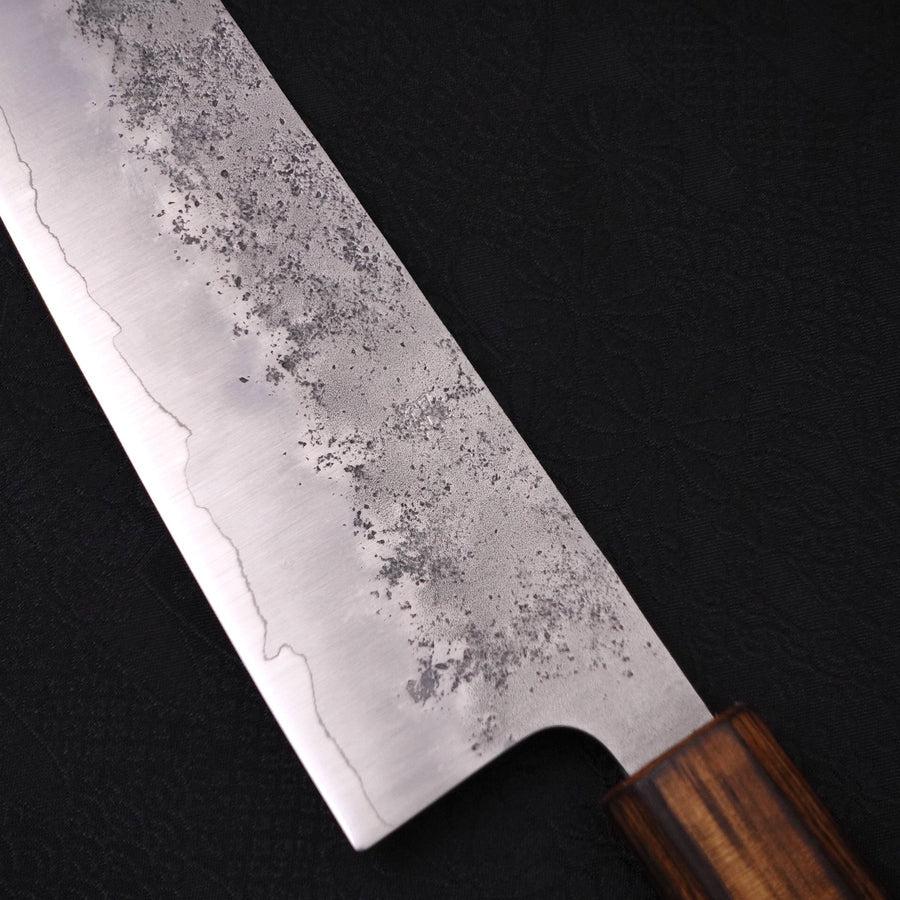 Gyuto Silver Steel #3 Nashiji Sumi Urushi Handle 240mm