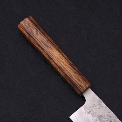 Gyuto Silver Steel #3 Nashiji Sumi Urushi Handle 240mm