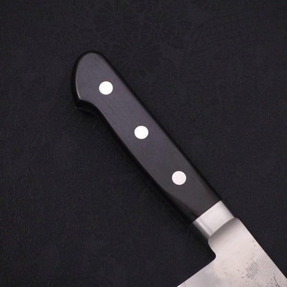 Gyuto Silver Steel #3 Nashiji Western Black Handle 210mm