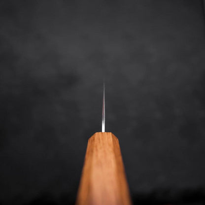 Gyuto Silver Steel #3 Nashiji Yaki Urushi Handle 180mm