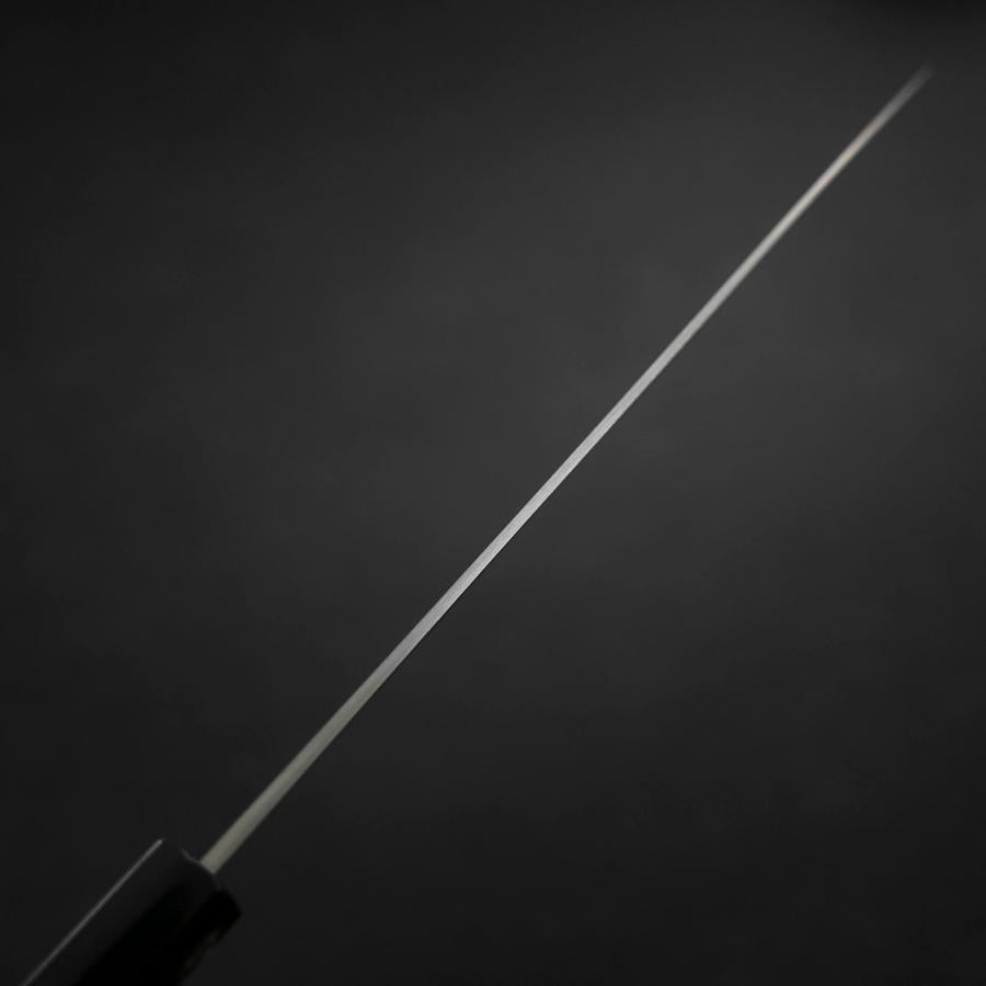 Gyuto Silver Steel #3 Polished Buffalo Magnolia Handle 210mm