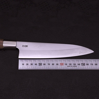 Gyuto Silver Steel #3 Walnut Handle 180mm
