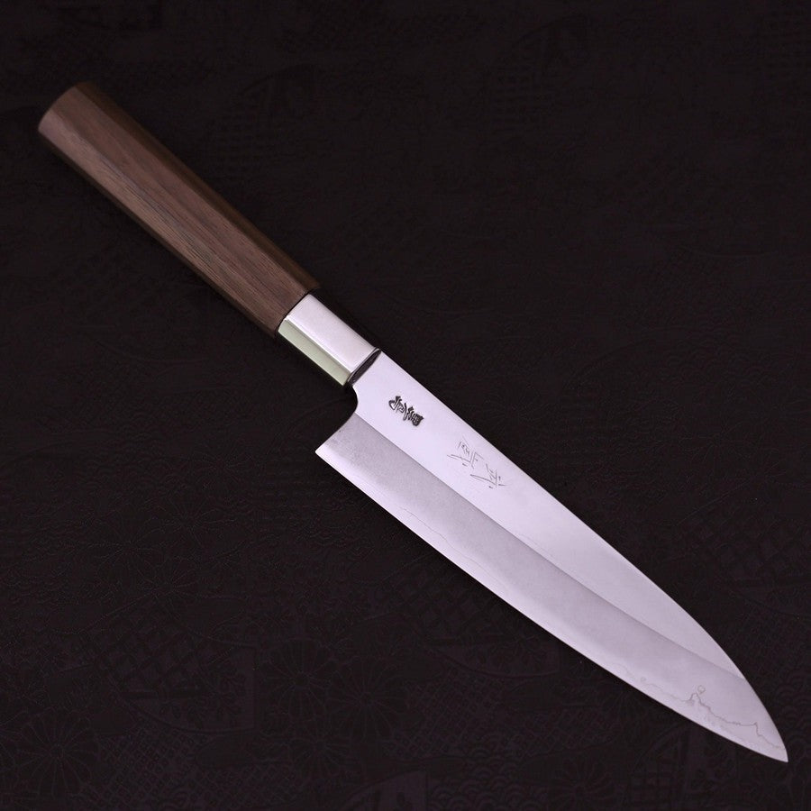 Gyuto Silver Steel #3 Walnut Handle 180mm
