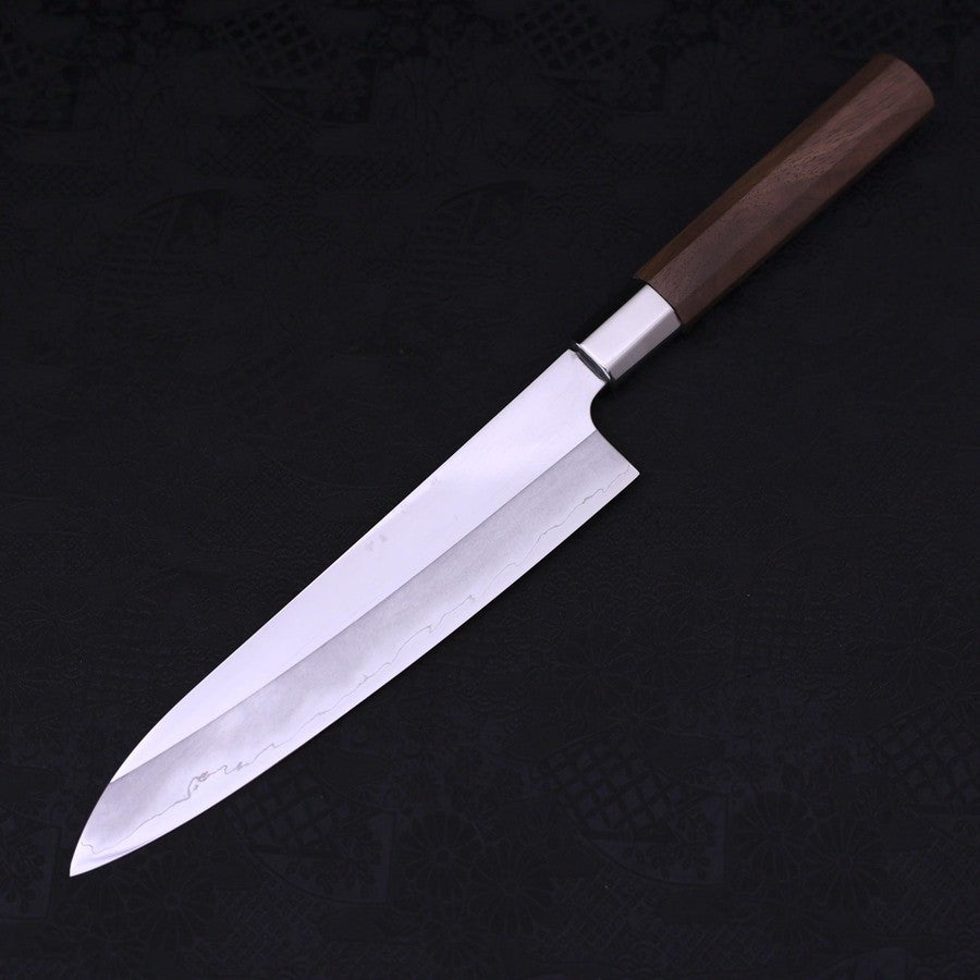 Gyuto Silver Steel #3 Walnut Handle 210mm