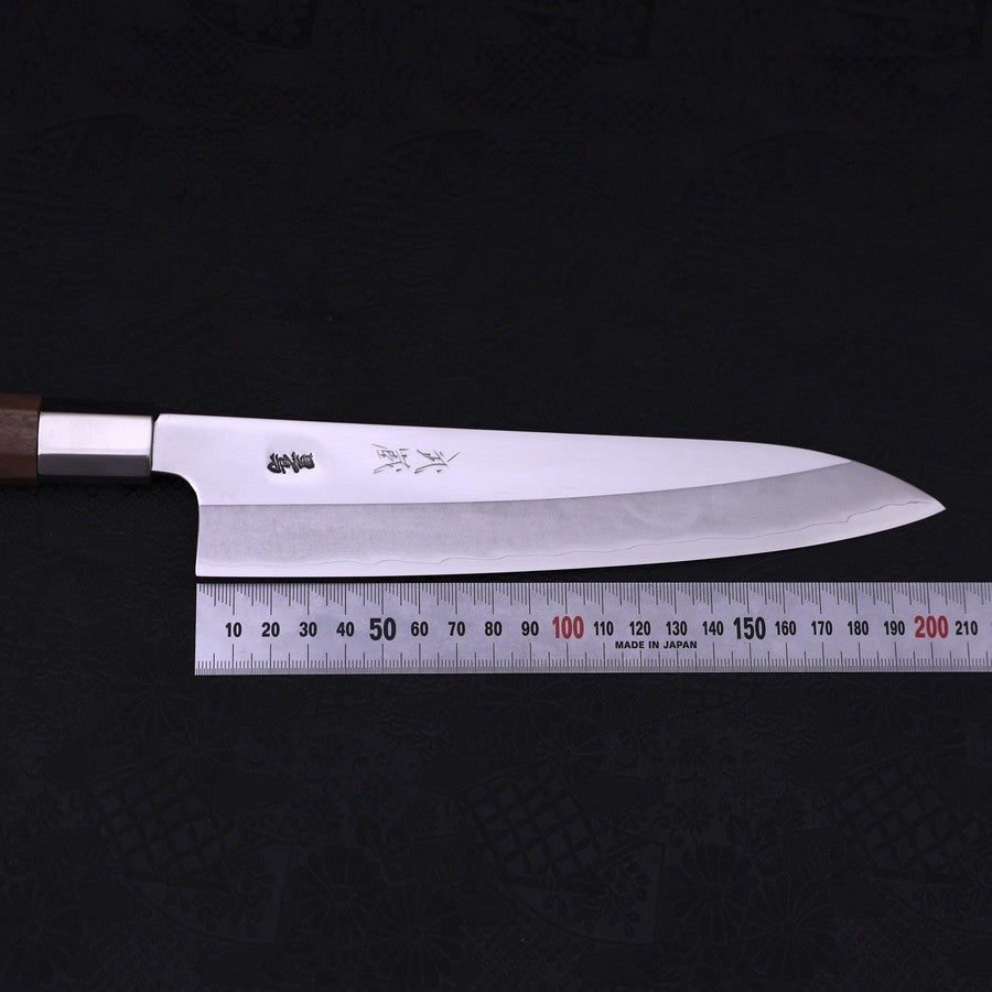 Gyuto Silver Steel #3 Walnut Handle 210mm
