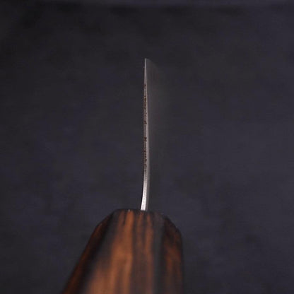 Gyuto Stainless Clad Blue Super Polished Sumi Urushi Handle 240mm