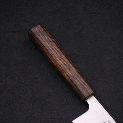 Gyuto Stainless Clad Blue Super Polished Sumi Urushi Handle 240mm