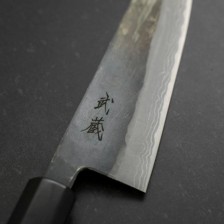 Gyuto V-Toku 2 Kurouchi Buffalo Ebony Handle 185mm