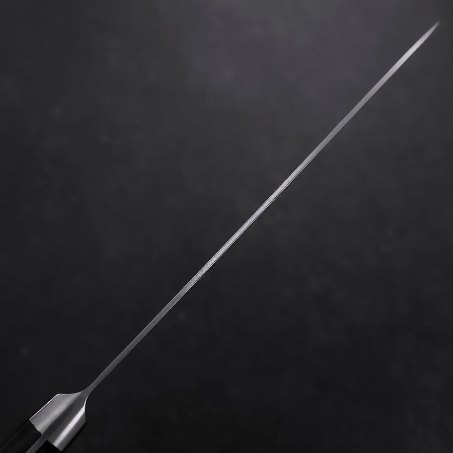 Gyuto VG-1 Polished Western Black Handle 180mm (Tsuba-ari)