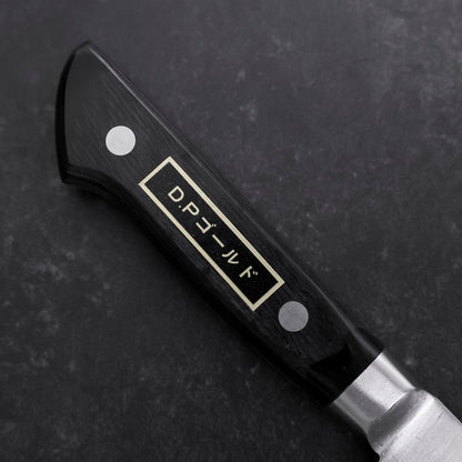 Gyuto VG-1 Polished Western Black Handle 180mm (Tsuba-ari)