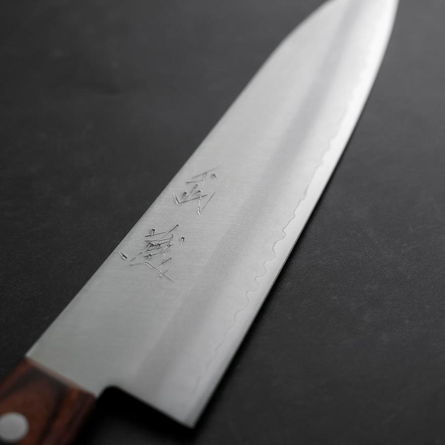 Gyuto VG-1 Polished Western Mahogany Handle 180mm